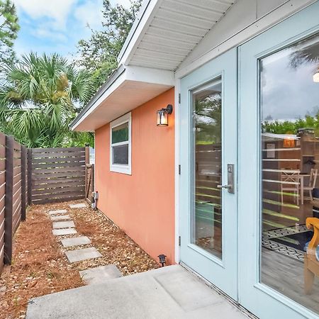 Coral Cottage, Stylish Studio Suite On Canal, Walkable To Beach, Private Parking St. Augustine Buitenkant foto